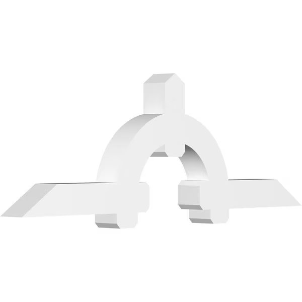 Ericson Architectural Grade PVC Gable Bracket, 84